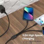 Portronics Konnect A Trio 3-In-1 Multifunctional Cable For Micro Usb For Ios And Type C Mobile Phones, Smartphone, Tablet, Personal Computer - Image 8