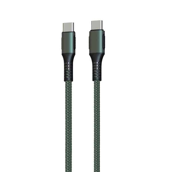 Portronics-Konnect-C-Square.jpg Portronics Konnect C Square 18W POR-1065 Type-C to Type-C 1.2M Cable - Image 1