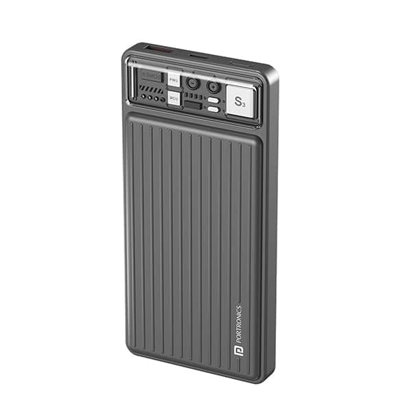 Portronics Luxcell 10K 10000 mAh Designer Power Bank with 22.5W Max Output