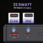 Portronics Luxcell B 20K 20000 mAh Power Bank with 22.5W Max Output - Image 2
