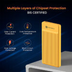 Portronics Luxcell B12 10000mAh Ultra Slim Power Bank - Image 2