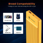 Portronics Luxcell B12 10000mAh Ultra Slim Power Bank - Image 3