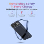 Portronics Luxcell Bind 10K 10000mAh Power Bank - Image 3