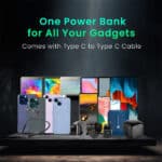 Portronics Luxcell MagClick 10K 10000mAh 15W Magnetic Power Bank - Image 6