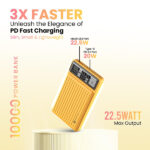 Portronics Luxcell Mini 10K Advanced 10000 mAh Smallest Power Bank - Image 2