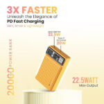 Portronics Luxcell Mini 20K 20000 mAh Smallest Power Bank - Image 2