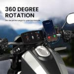 Portronics Mobile 4 Bike Phone Mount with 360° Rotational - Image 3