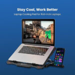 Portronics My Buddy Air 3 Laptop Cooling Pad with 5 Cooling Fans - Image 6