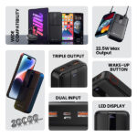 Portronics Power D 20k mAh Power Bank with 22.5W - Image 6