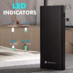 Portronics Power M 10K 10000 mAh Metal Housing Power Bank with Dual Input (Type C + Micro USB) & Triple Output (Fast Charging, 18 W with QC 3.0 & Type-C PD) Type C Cable Included - Image 6