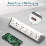 Portronics Power Plate 14 Extension Board - Image 2