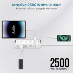 Portronics Power Plate 14 Extension Board - Image 3