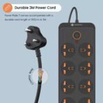 Portronics Power Plate 7 2500W with 6+8 Socket Extension Boards - Image 4