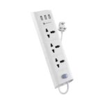 Portronics Power Plate 8 1500W with 3 USB + 3 Socket Extension Boards