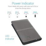 Portronics Power Wallet 4k Passport Holder 4000mAh Power Bank - Image 5