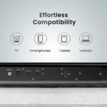 Portronics Pure Sound 104 100W Soundbar with Wired Subwoofer - Image 2