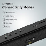 Portronics Pure Sound 104 100W Soundbar with Wired Subwoofer - Image 4