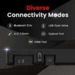 Portronics Sound Slick 8 80W Soft Touch Control Bluetooth Soundbar - Image 2