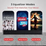 Portronics Sound Slick 8 80W Soft Touch Control Bluetooth Soundbar - Image 4