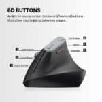 Portronics Toad Ergo Vertical Advanced Wireless Ergonomic Mouse - Image 6