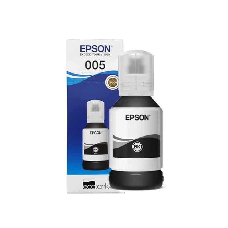 Epson 005 Black Ink Bottle (Original) – 120ml - Image 1