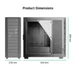 ProLab AI888 Super Tower Workstation Cabinet - Image 2