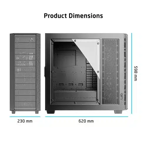 ProLab-AI888-Super-Tower-Workstation-Cabinet-2.webp ProLab AI888 Super Tower Workstation Cabinet - Image 2
