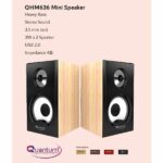 Quantum QHM636 USB Mini Wooden Laptop/Desktop Speaker - Image 2