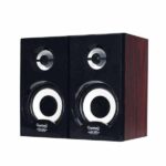 Quantum QHM636 USB Mini Wooden Laptop/Desktop Speaker