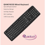 Quantum QHM7403D Wired USB Desktop Keyboard - Image 6