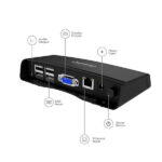 Quantum QHM6056B Thin Client with 1 GHz Dual-Core (A7) Processor, 512 MB RAM with 4GB ROM (Black) - Image 2