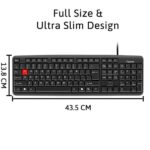 Quantum QHM7403D Wired USB Desktop Keyboard - Image 2