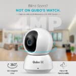 Qubo Smart 360 Ultra 2K 4MP 1296p WiFi CCTV Security Camera - Image 5