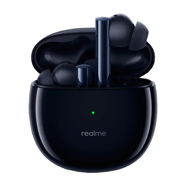 Realme-Buds-Air-2-with-ANC-Black.jpg Realme Buds Air 2 with ANC Bluetooth Earbuds - Image 1
