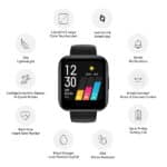 Realme Classic Watch (Black Strap, Regular) - Image 3