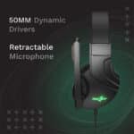 Redgear Shadow Spear Gaming Wired On Ear Headphones - Image 5