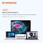 Riversong GM01C Click XP Wired Optical Gaming Mouse - Image 4