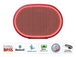 Sony SRS-XB01 Wireless Bluetooth Speaker – 6 Hours Battery Life, Splashproof Speaker with Mic, (Red) - Image 6