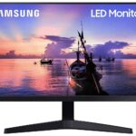 Samsung 21.5 Inch/54.6 cm LED Bezel Less LED Computer Monitor with Full HD, Super Slim AH-IPS Panel-LF22T350FHWXXL (Grey, Resolution: 1920 x 1080 Pixels)