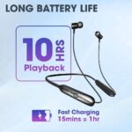 JBL LIVE220BT by Harman in-Ear Wireless Neckband Headphones with 10 Hours Playtime, Ambient Aware & Talk Thru, Voice Assistant Activation & Multi Point Connectivity - Image 3