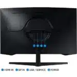 Samsung Odyssey G5 LS32CG550EWXXL 32 Inch WQHD Curved Gaming Monitor - Image 4