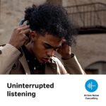 Sennheiser HD 450BT Over Headphone with Mic - Image 3