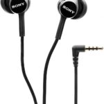 Sony MDR-EX155AP Wired in-Ear Headphones with Tangle Free Cable, 3.5mm Jack, Headset with Mic for Phone Calls