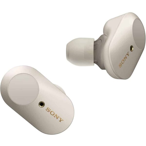 Sony WF-1000XM3 Truly Wireless Industry Leading Active Noise Cancellation with Battery Life 32 Hours, Alexa Voice Control and mic for Phone Calls – True Wireless Bluetooth Earbuds (Silver)