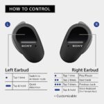 Sony WF-SP800N Noise Cancellation True Wireless (TWS) Bluetooth Sports Earbuds with 26hrs Battery Life, Splash Proof, Alexa Voice Control and mic for Phone Calls Suitable for Workout - Image 6