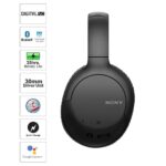 Sony WH-CH710N Noise Cancelling Wireless Headphones : Bluetooth Over The Ear Headset with Mic for Phone-Call, 35 Hours Battery Life, Quick Charge and Google Assitant – Black - Image 2