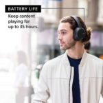 Sony WH-CH710N Noise Cancelling Wireless Headphones : Bluetooth Over The Ear Headset with Mic for Phone-Call, 35 Hours Battery Life, Quick Charge and Google Assitant – Black - Image 5