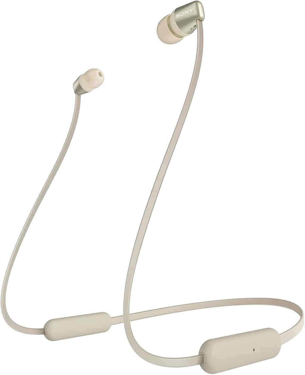 Sony-WI-C310datamation1.jpg Sony WI-C310 Wireless in-Ear Headphones with 15 Hours Battery Life, Quick Charge, Magnetic Earbuds, Tangle Free Cord, Matt Finish, Bluetooth Ver 5.0, Headset with mic for Phone Calls - Image 1