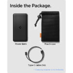 Spigen 20,000mAh, 22.5W Fast Charging Iconic Power Bank with 20W for 2 USB C Ports - Image 4