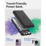 Spigen 20,000mAh, 22.5W Fast Charging Iconic Power Bank with 20W for 2 USB C Ports - Image 5